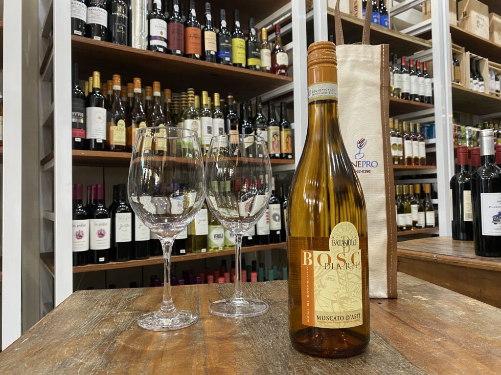 ITÁLIA MOSCATO DASTI BENI DI BATASIOLO BOSC DLA REI DOCG