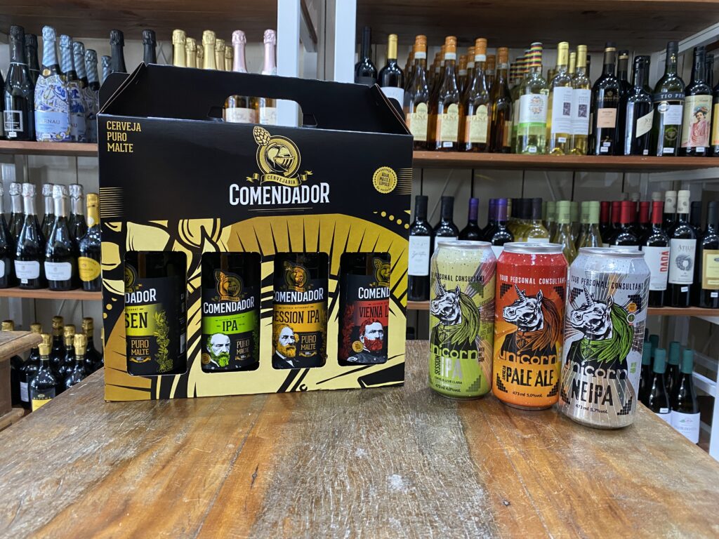 KIT CERVEJA COMENDADOR 4 UN 600ML