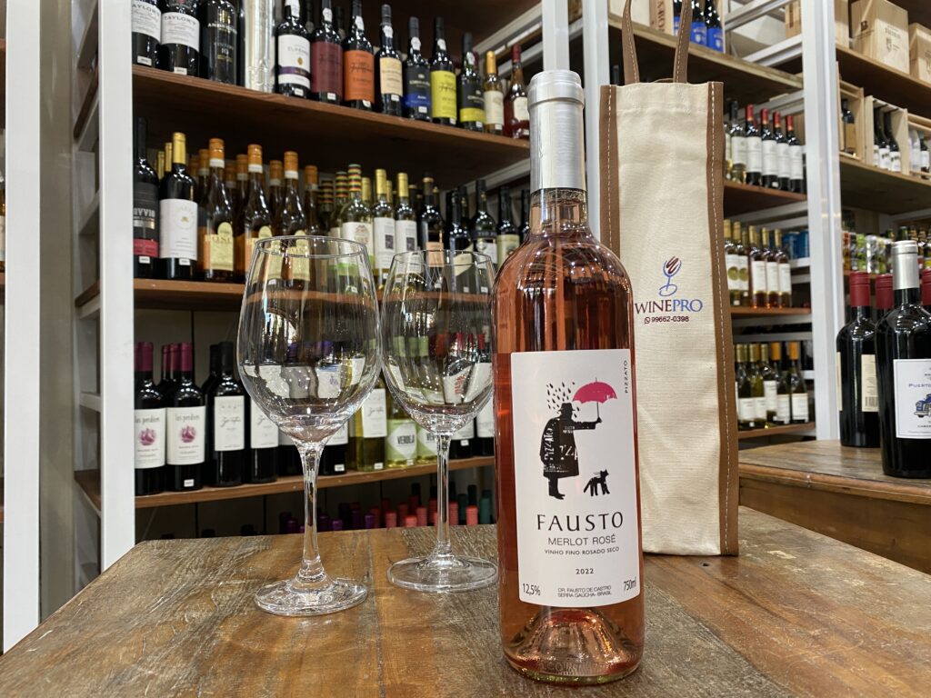 ROSE BRASIL FAUSTO MERLOT 2022